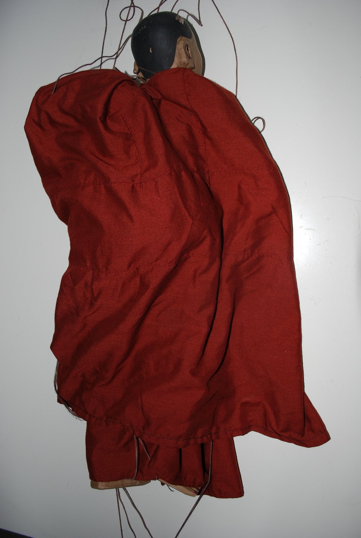 Rare Buddhist Monk Puppet - Burma 1970