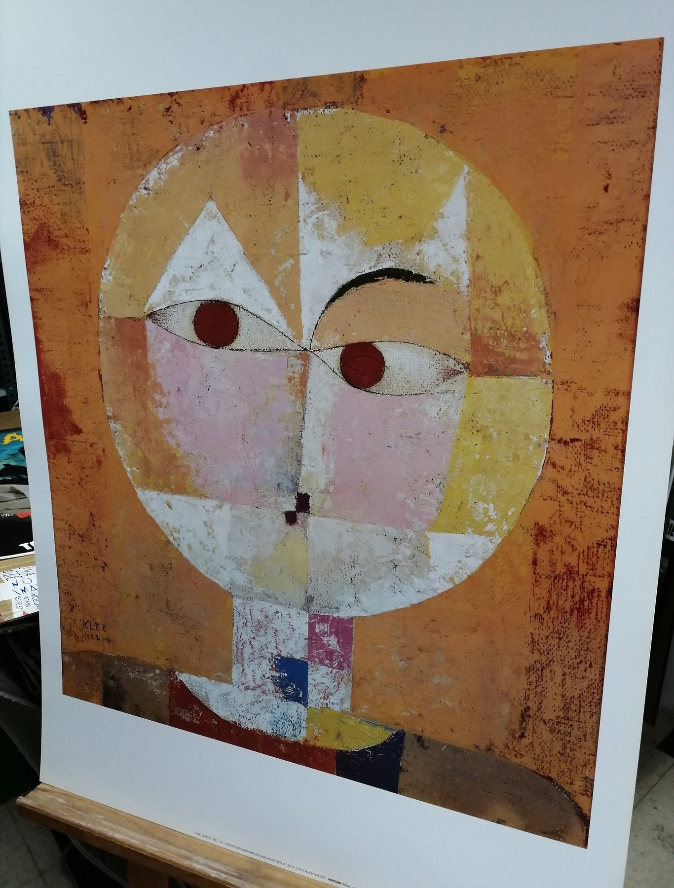 Litografia offset originale - Copyright PAUL KLEE della SIAE dell'Anno 1997 - GERMANIA
