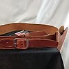 Oklahoma Leather Miami LT. - Colt Belt (2) - Leather, metal USA - Late 20th century