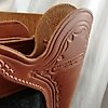 Oklahoma Leather Miami LT. - Colt Belt (2) - Leather, metal USA - Late 20th century
