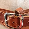 Oklahoma Leather Miami LT. - Colt Belt (2) - Leather, metal USA - Late 20th century