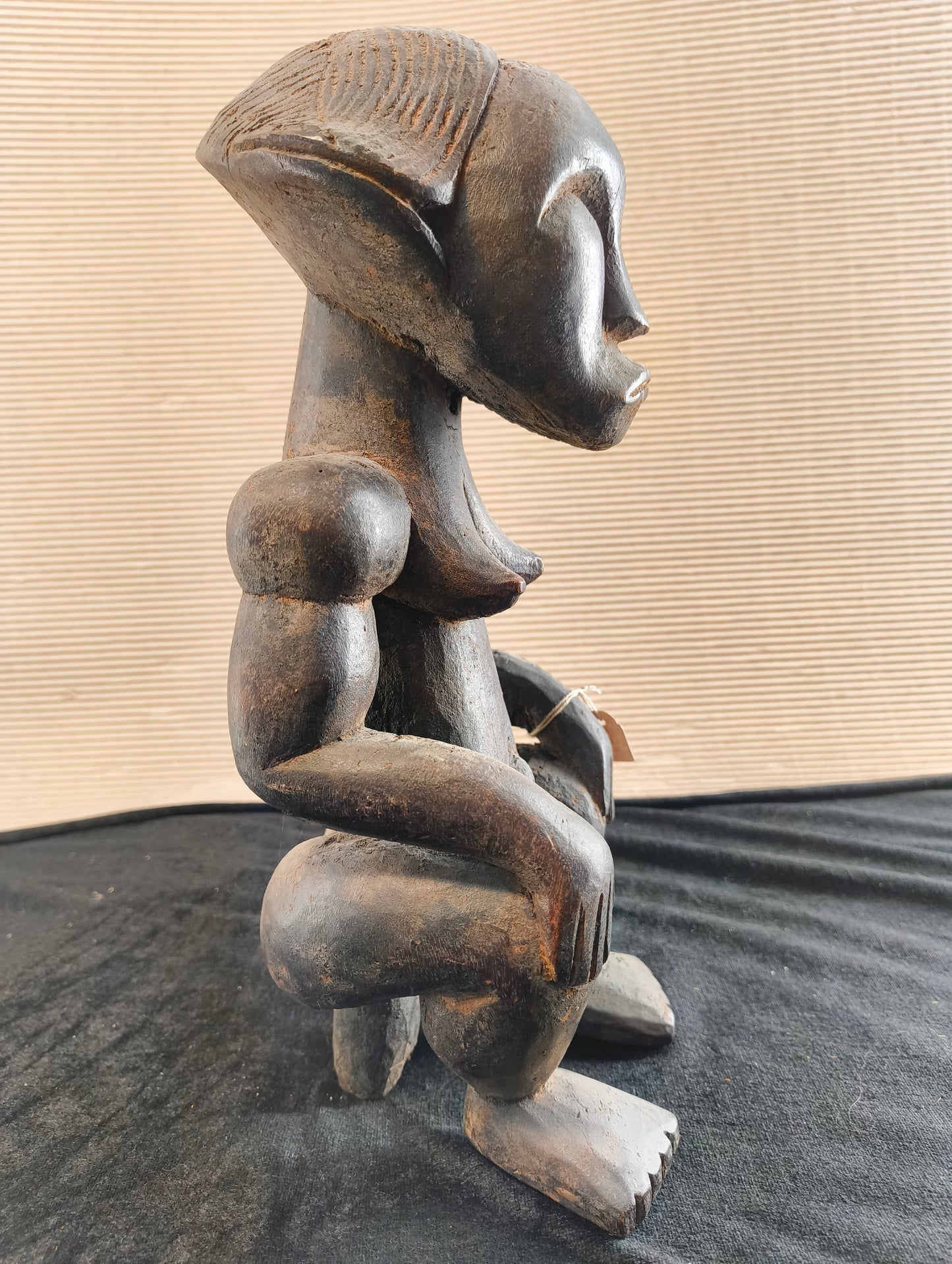 Figura femminile di reliquario Byeri Fang - Gabon - ultimo quarto del XX° secolo