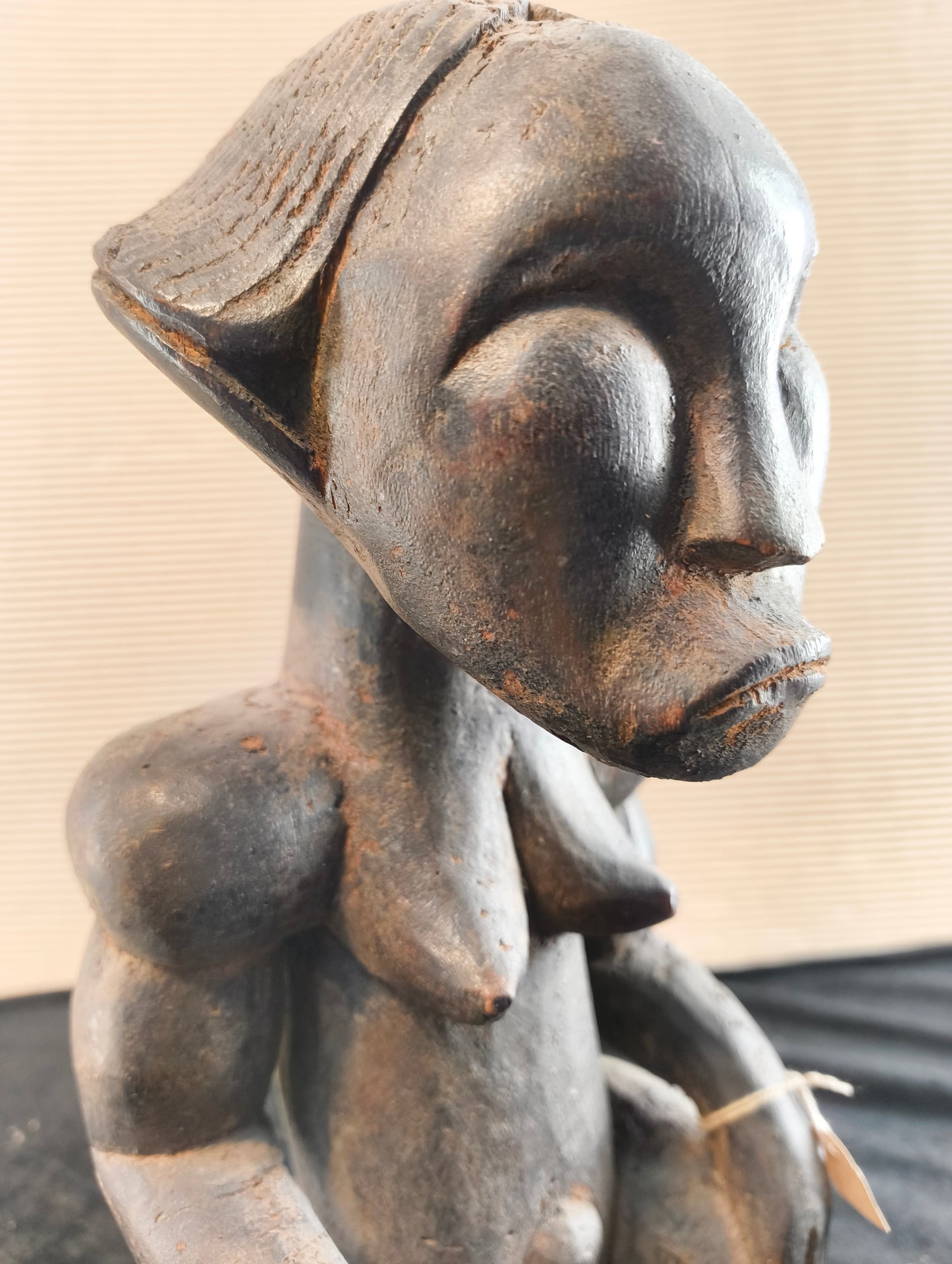 Figura femminile di reliquario Byeri Fang - Gabon - ultimo quarto del XX° secolo
