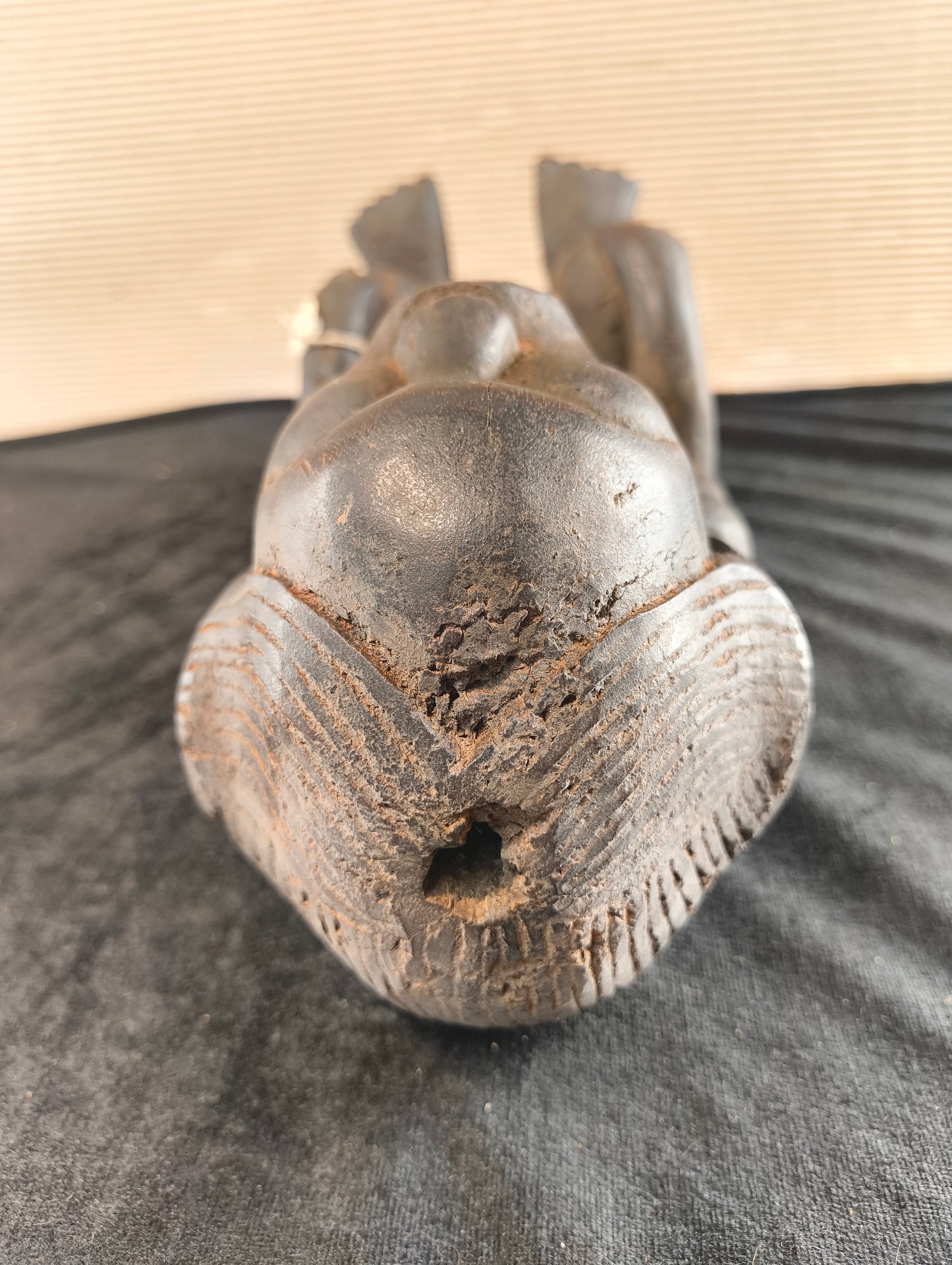 Figura femminile di reliquario Byeri Fang - Gabon - ultimo quarto del XX° secolo