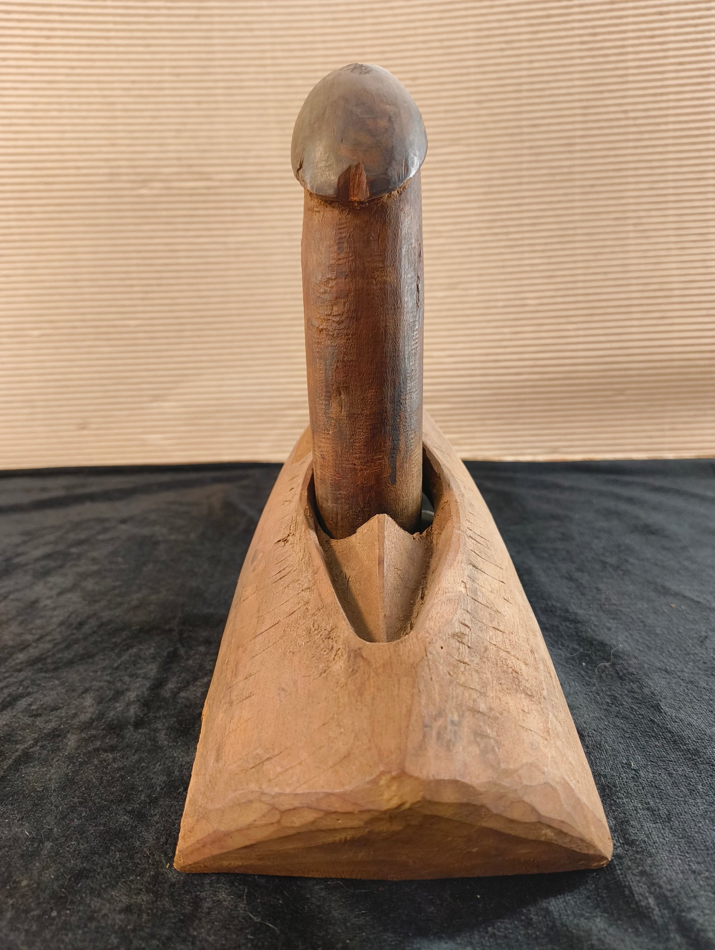 Lingam and Yoni tantric representation - Nepal - late 19th century early 20th century