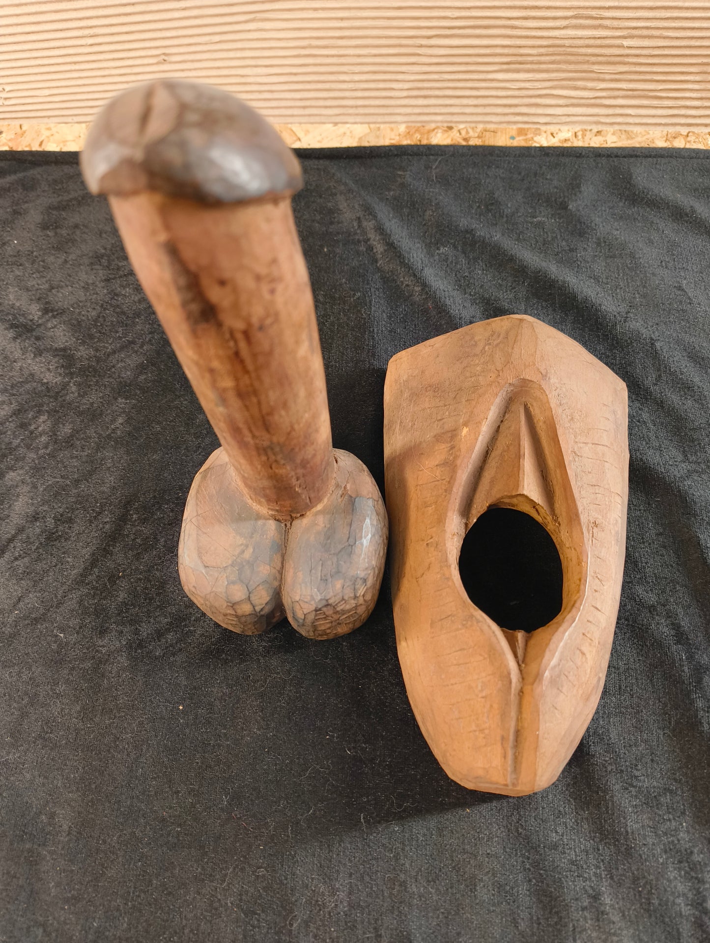 Lingam and Yoni tantric representation - Nepal - late 19th century early 20th century