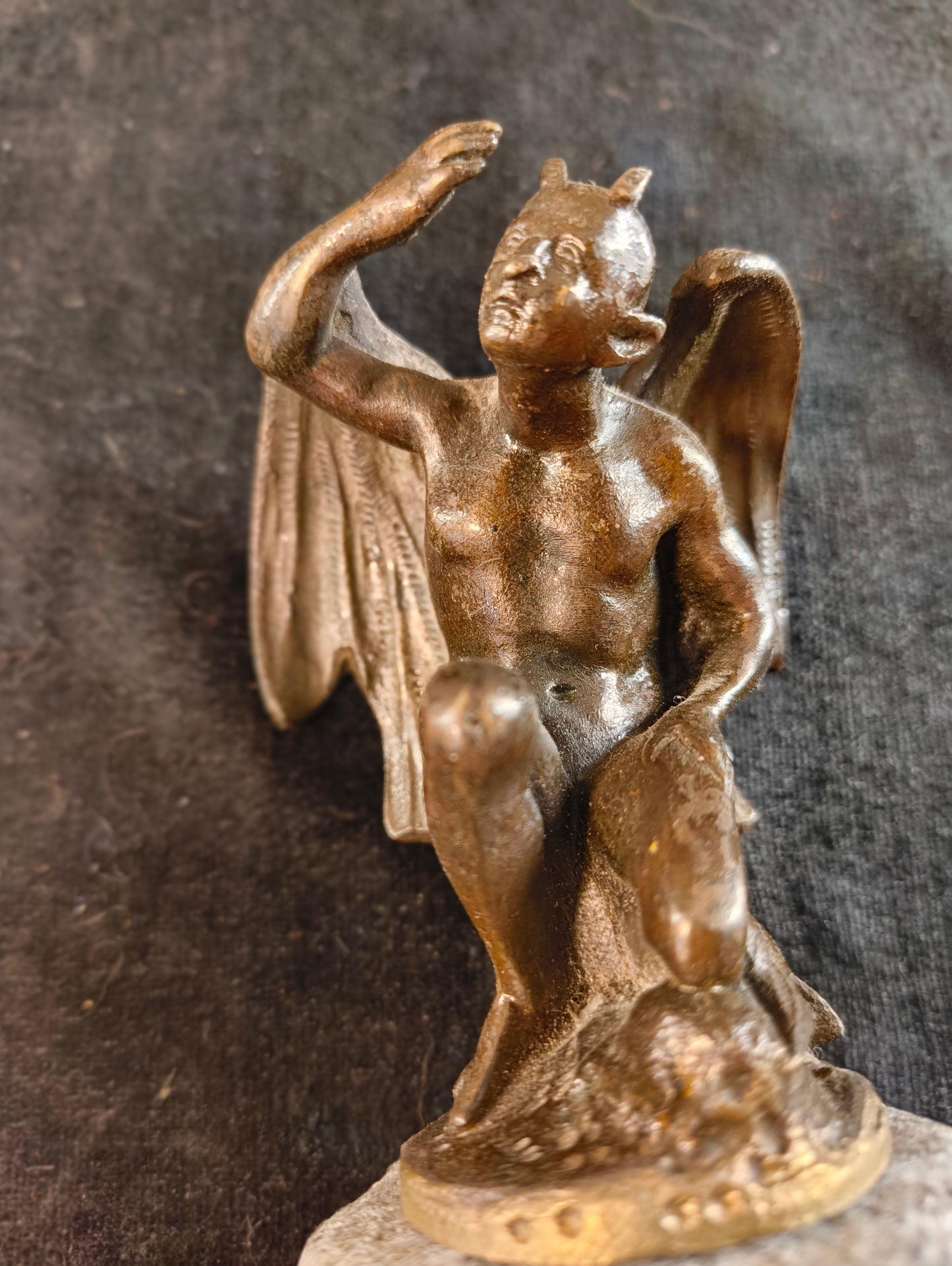 Asmodeus bronze sculpture