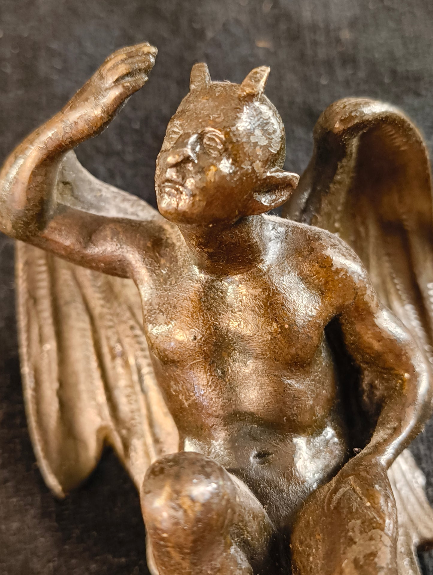 Asmodeus bronze sculpture
