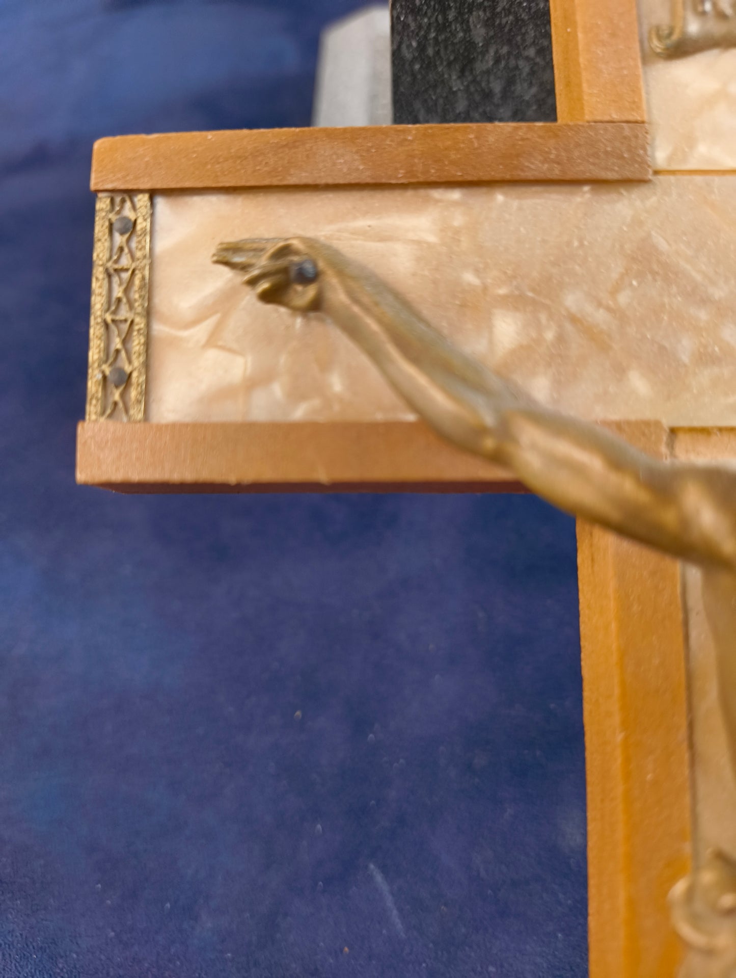 Travel altar crucifix - Italy - 1930/1940