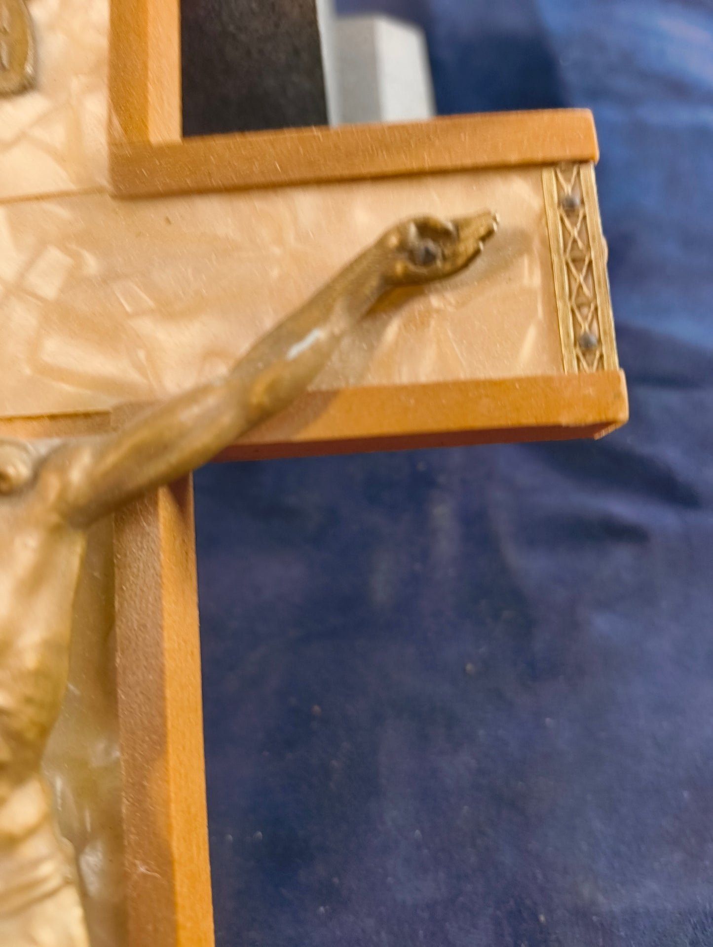 Travel altar crucifix - Italy - 1930/1940