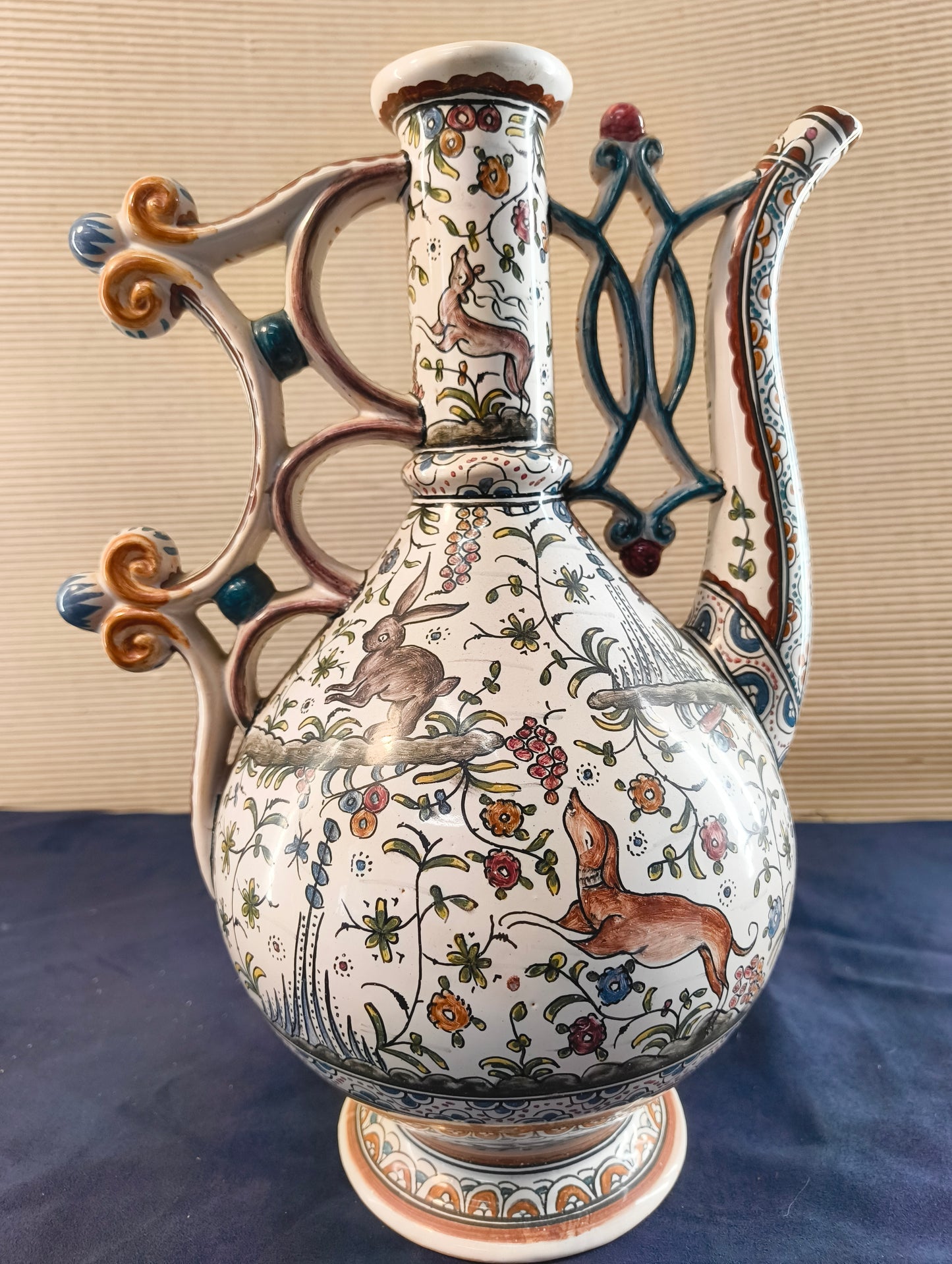 Ceramic jug “Estrela de Conimbriga” Portugal - Copy of a 17th century model.