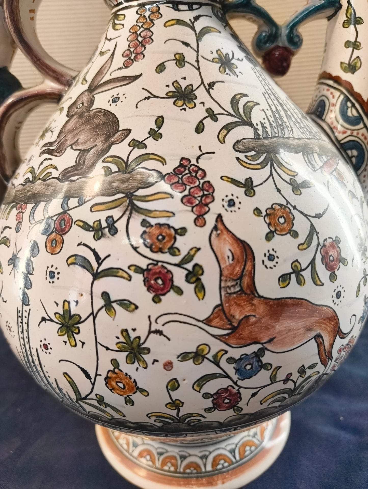 Ceramic jug “Estrela de Conimbriga” Portugal - Copy of a 17th century model.