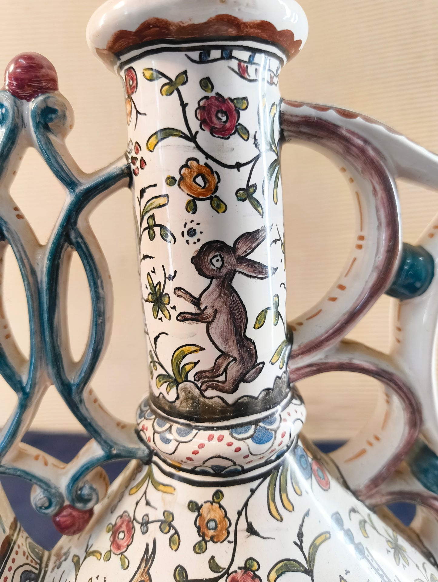 Ceramic jug “Estrela de Conimbriga” Portugal - Copy of a 17th century model.