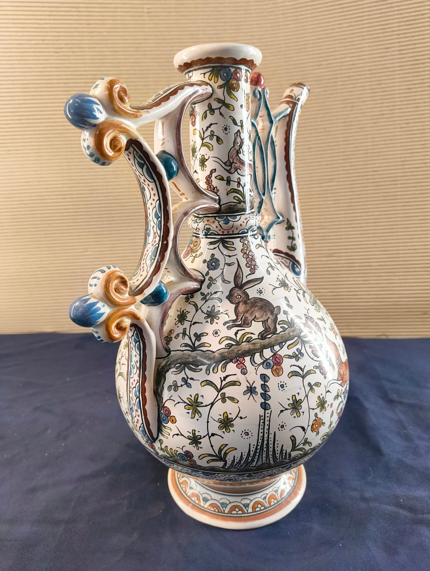 Ceramic jug “Estrela de Conimbriga” Portugal - Copy of a 17th century model.