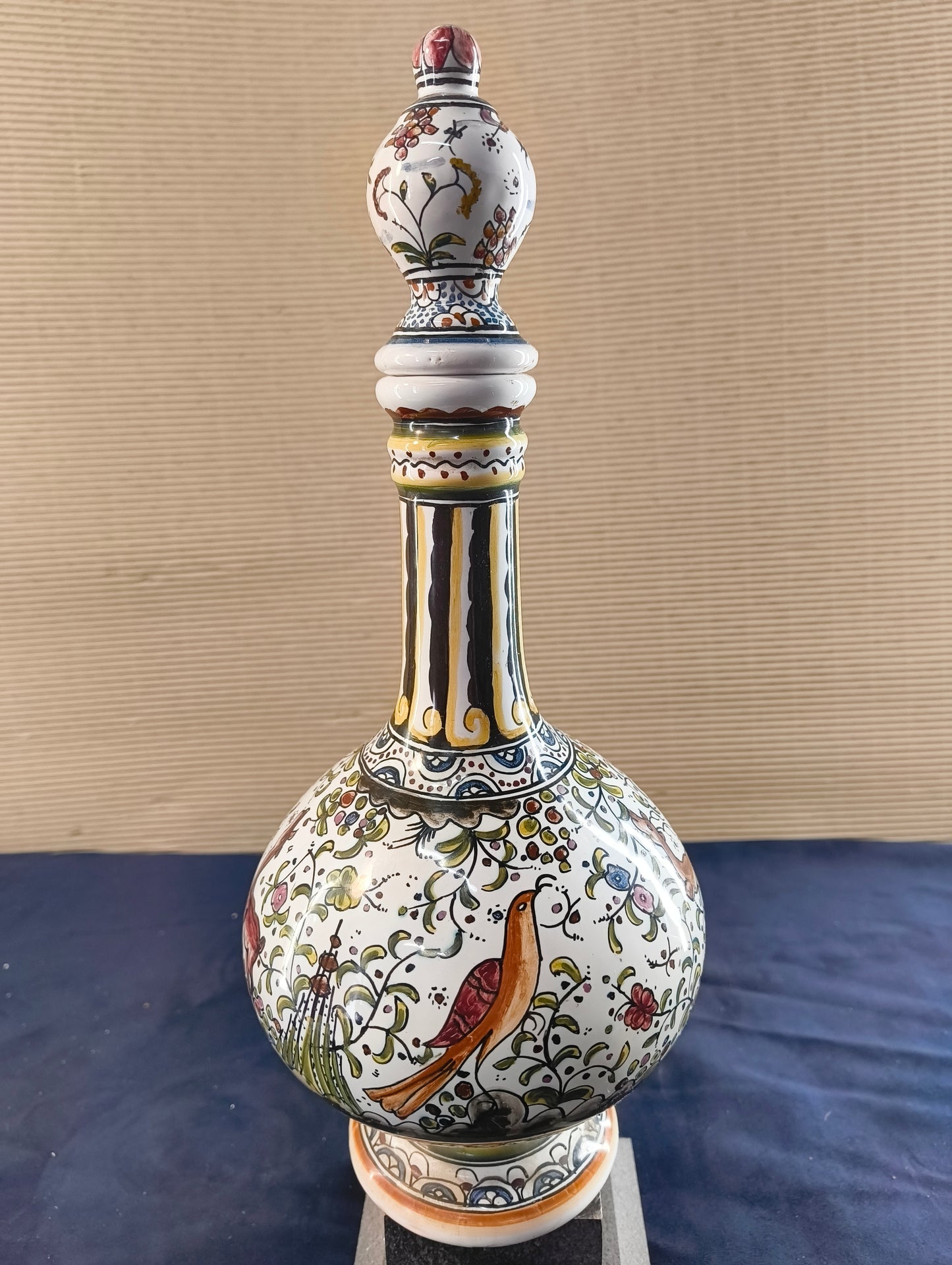 Bouteille en céramique 2 « Estrela de Conimbriga » Portugal - Copie d'un modèle du XVIIème siècle.