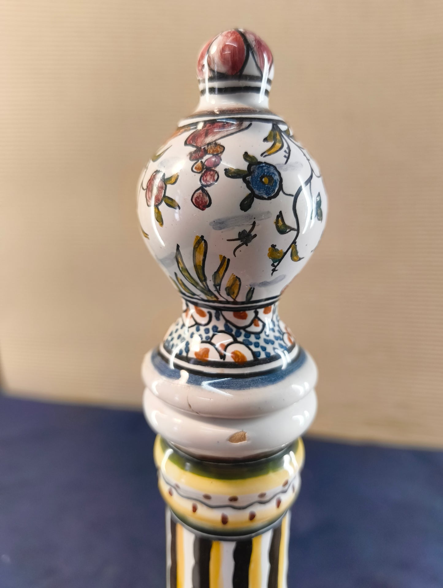 Bouteille en céramique 2 « Estrela de Conimbriga » Portugal - Copie d'un modèle du XVIIème siècle.