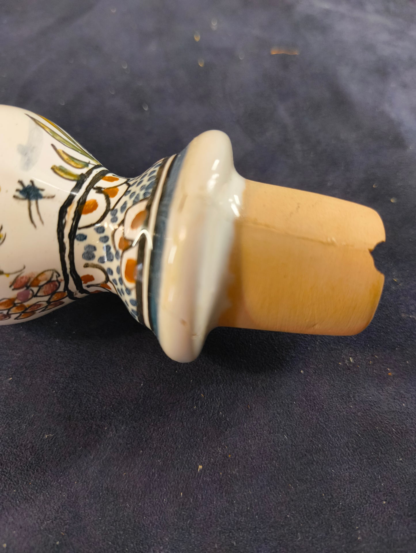 Bouteille en céramique 2 « Estrela de Conimbriga » Portugal - Copie d'un modèle du XVIIème siècle.