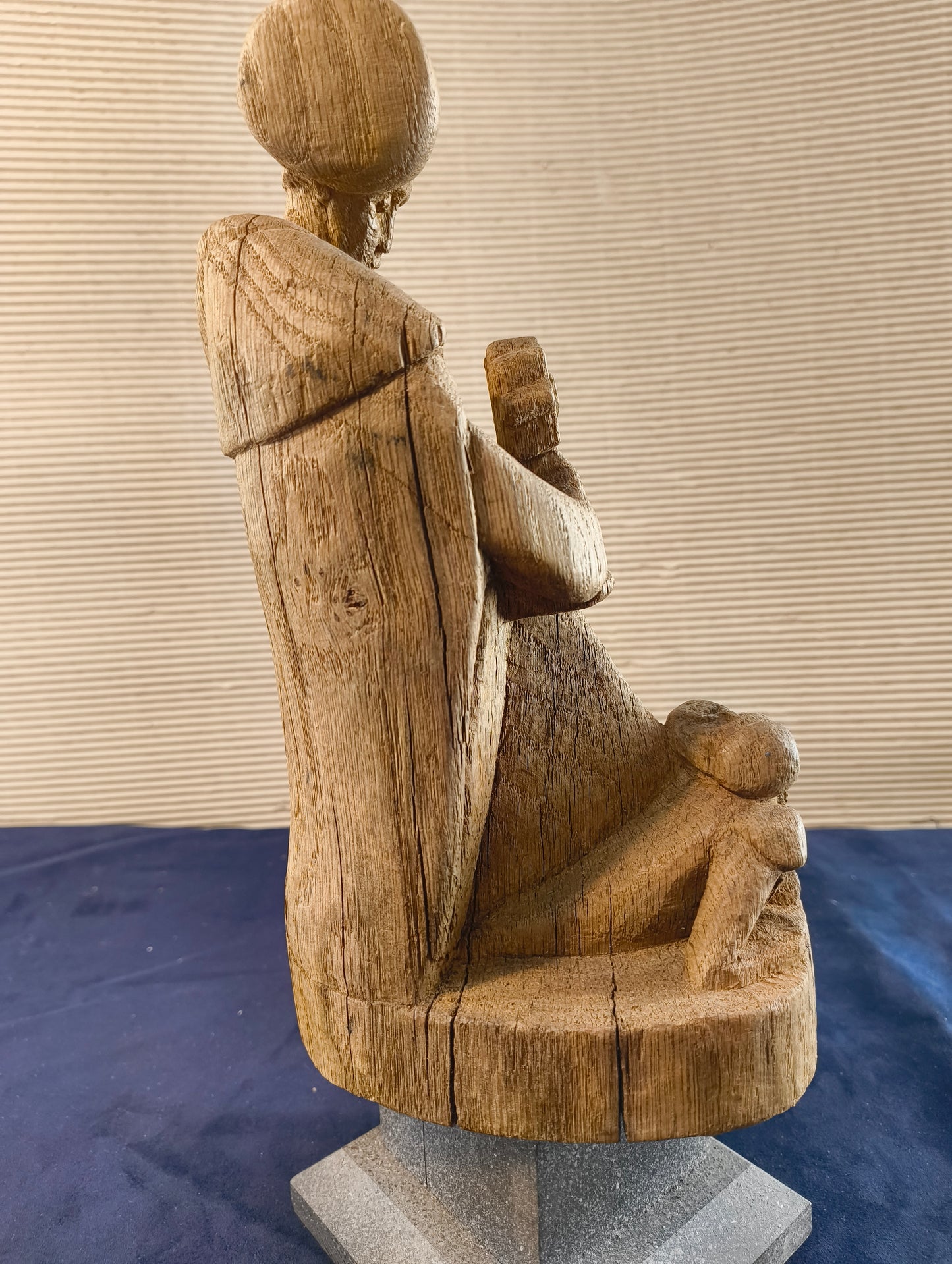 Statua legno San Norberto - Germania - Europa - Inizio XX° secolo