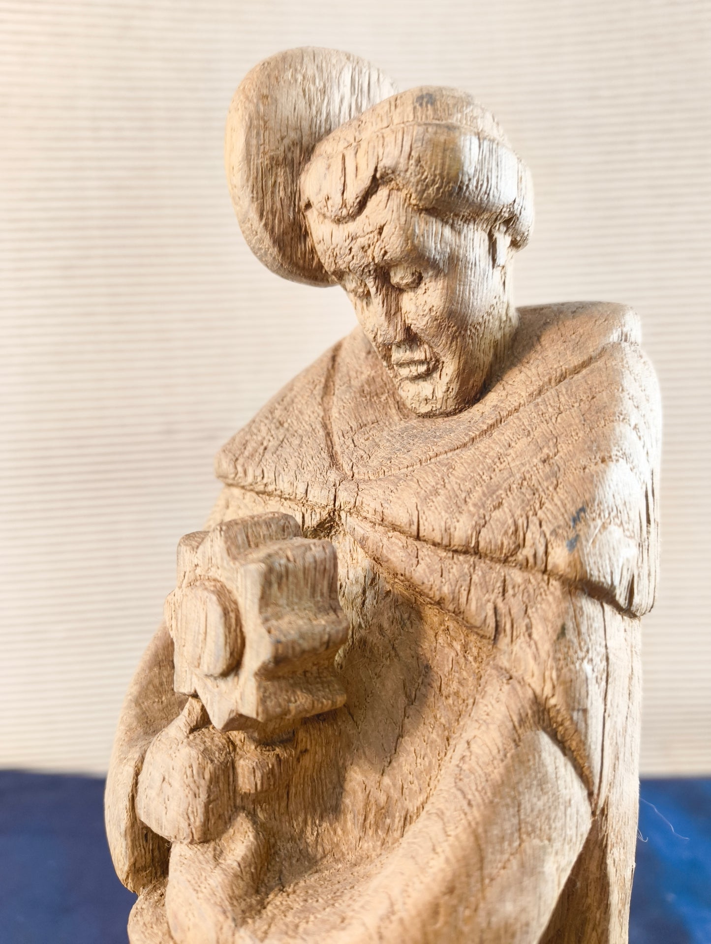 Statua legno San Norberto - Germania - Europa - Inizio XX° secolo