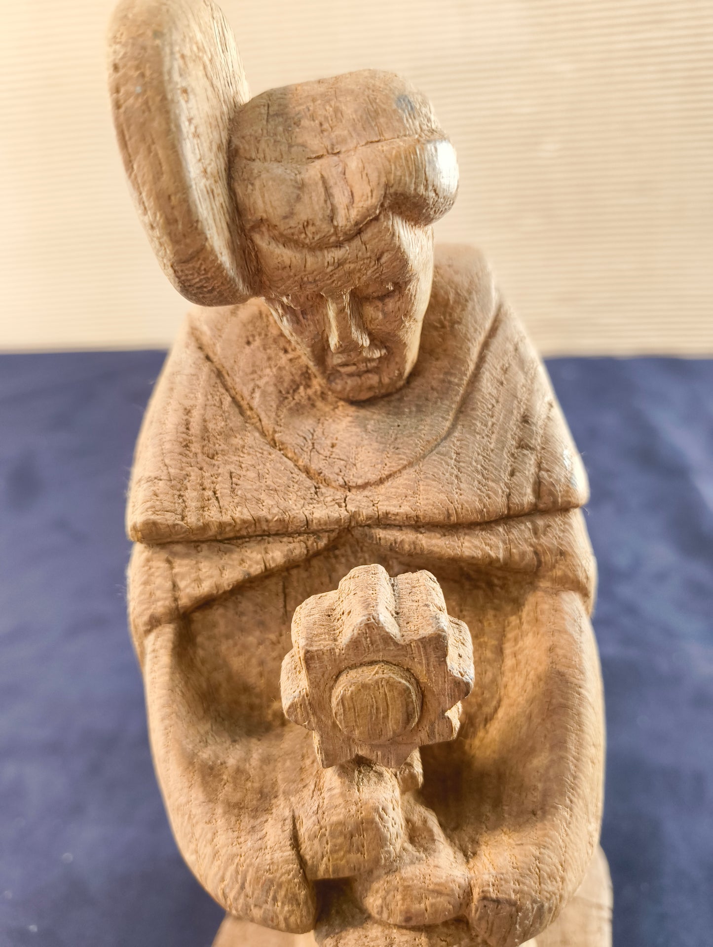 Statua legno San Norberto - Germania - Europa - Inizio XX° secolo
