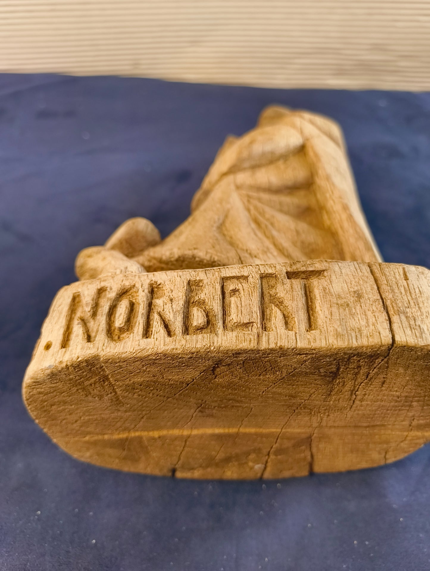 Statua legno San Norberto - Germania - Europa - Inizio XX° secolo