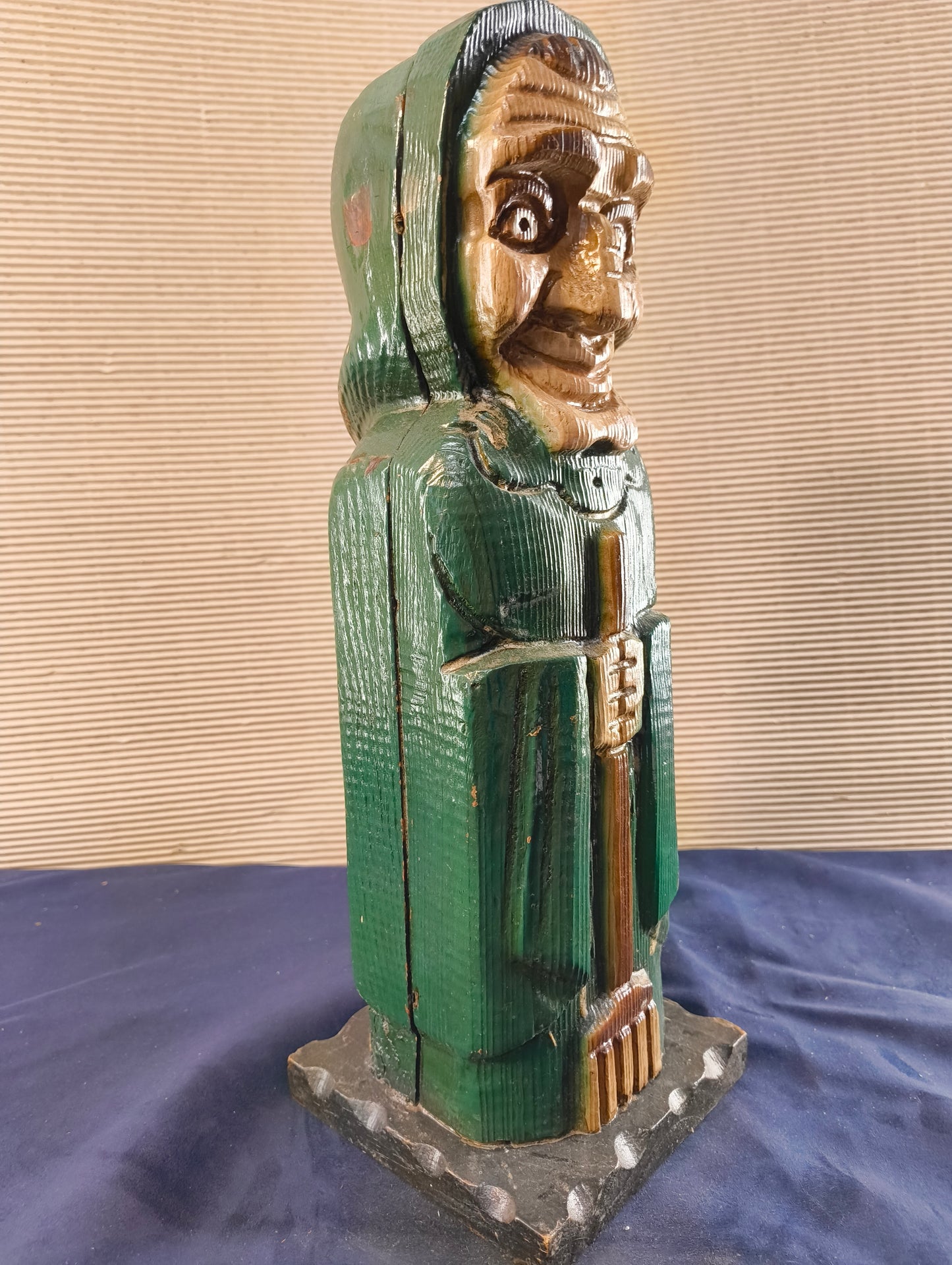 Scatola portabottiglie antropomorfa "Diablo verde" - Spagna - 1950/1960