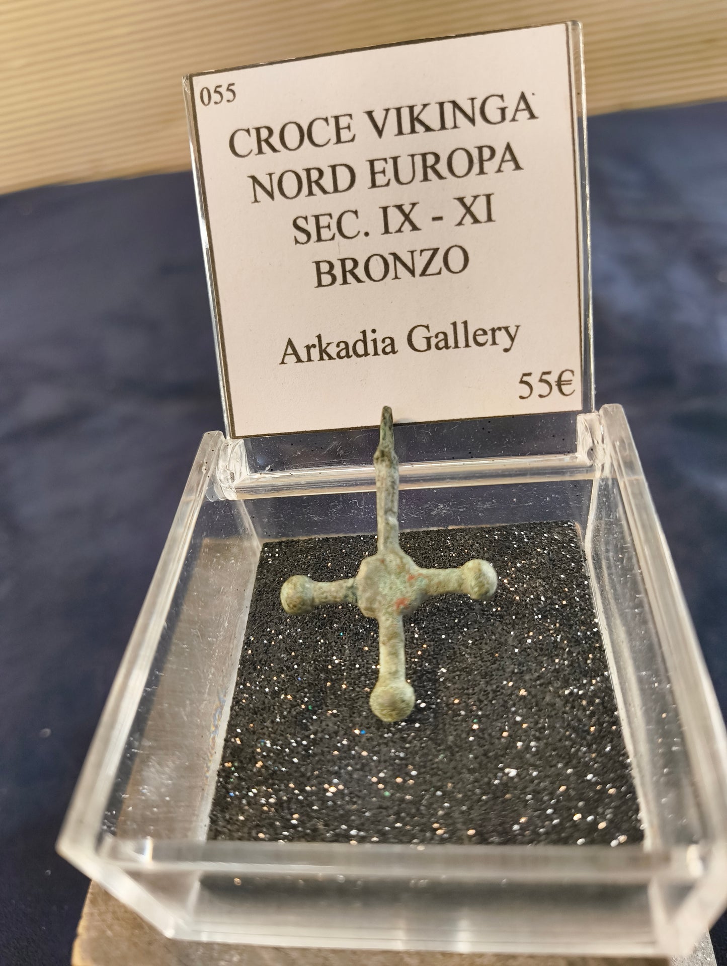 Croce da scavo - nord Europa - Vichinga - Bronzo - sec. IX-XI