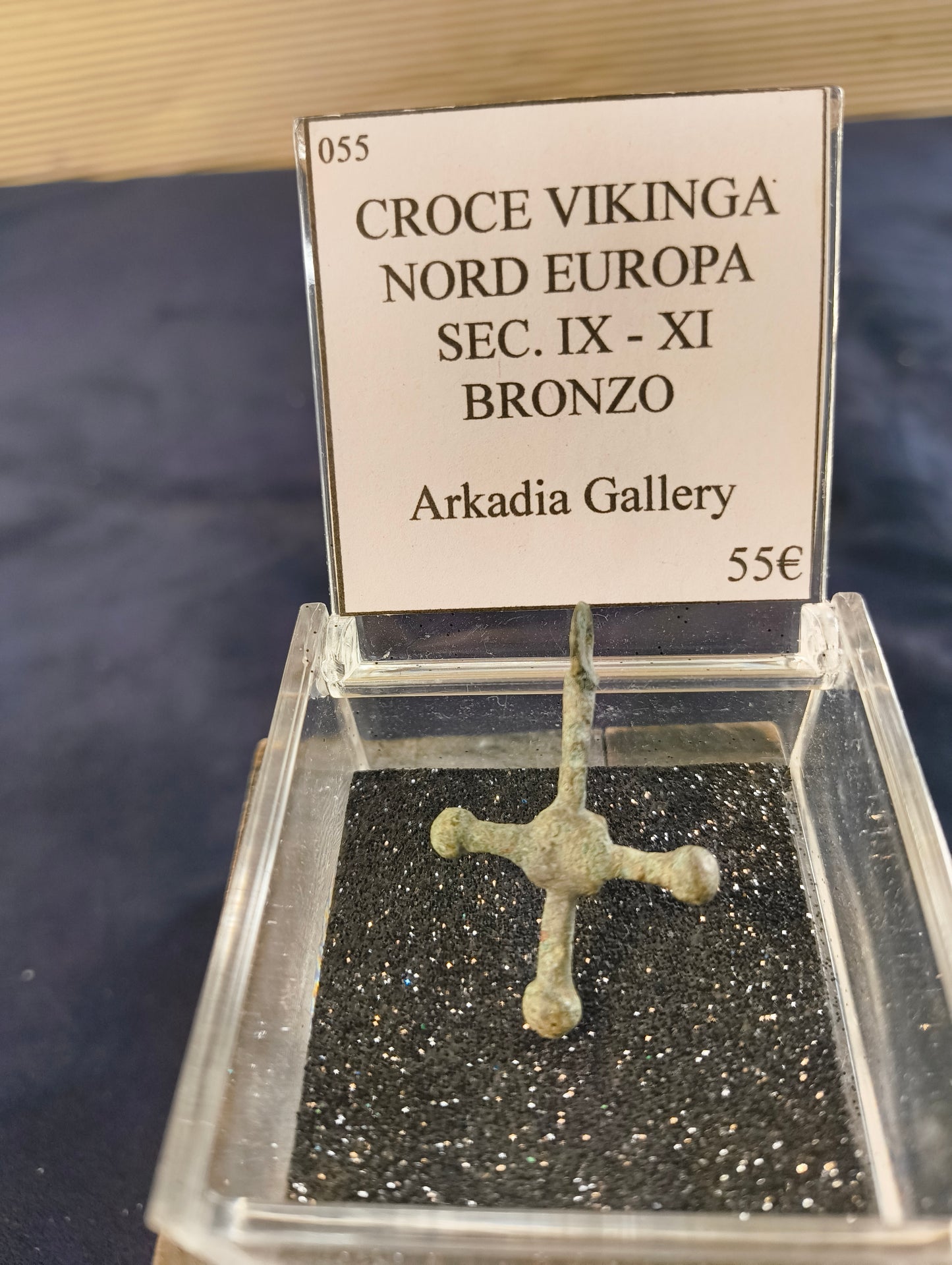 Croce da scavo - nord Europa - Vichinga - Bronzo - sec. IX-XI