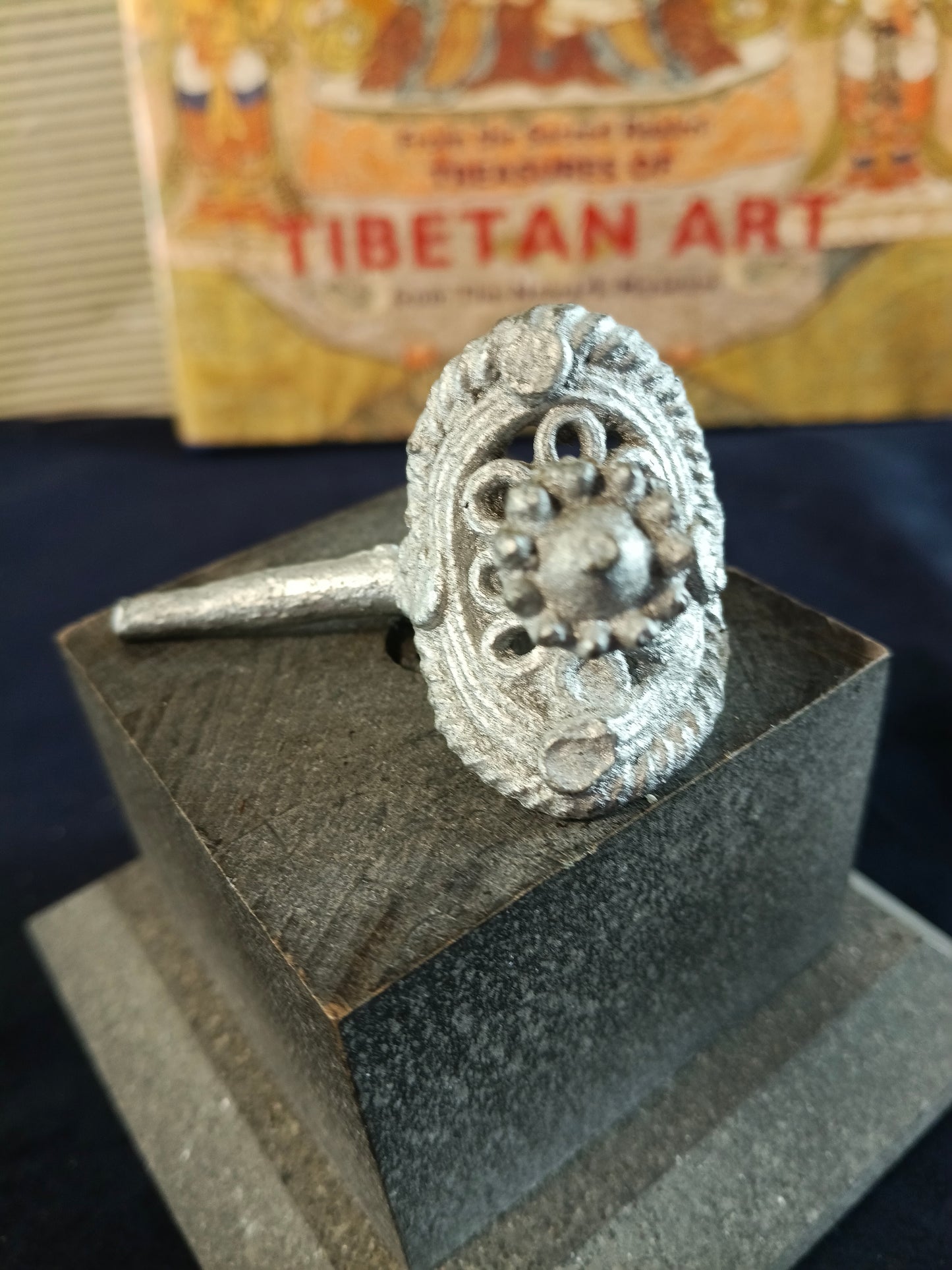 Rari strumenti da difesa (anelli) usati dai Monaci viandanti. - Tibet - Prima metà XX° sec.