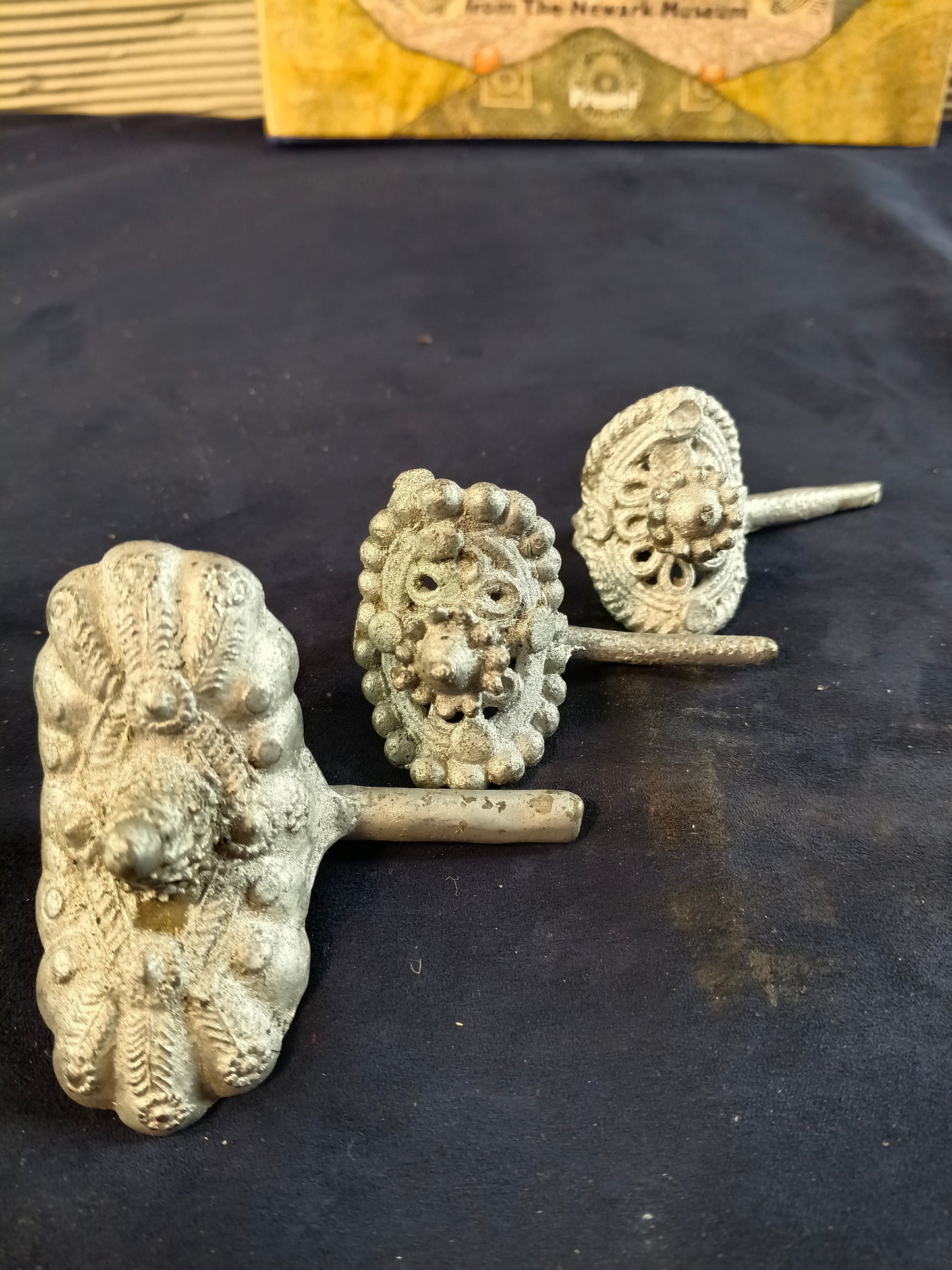 Rari strumenti da difesa (anelli) usati dai Monaci viandanti. - Tibet - Prima metà XX° sec.