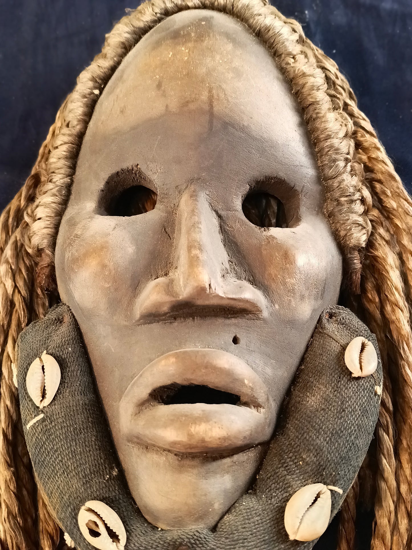 Maschera Deangle del Popolo Dan - Costa d’Avorio e Liberia. circa 1980