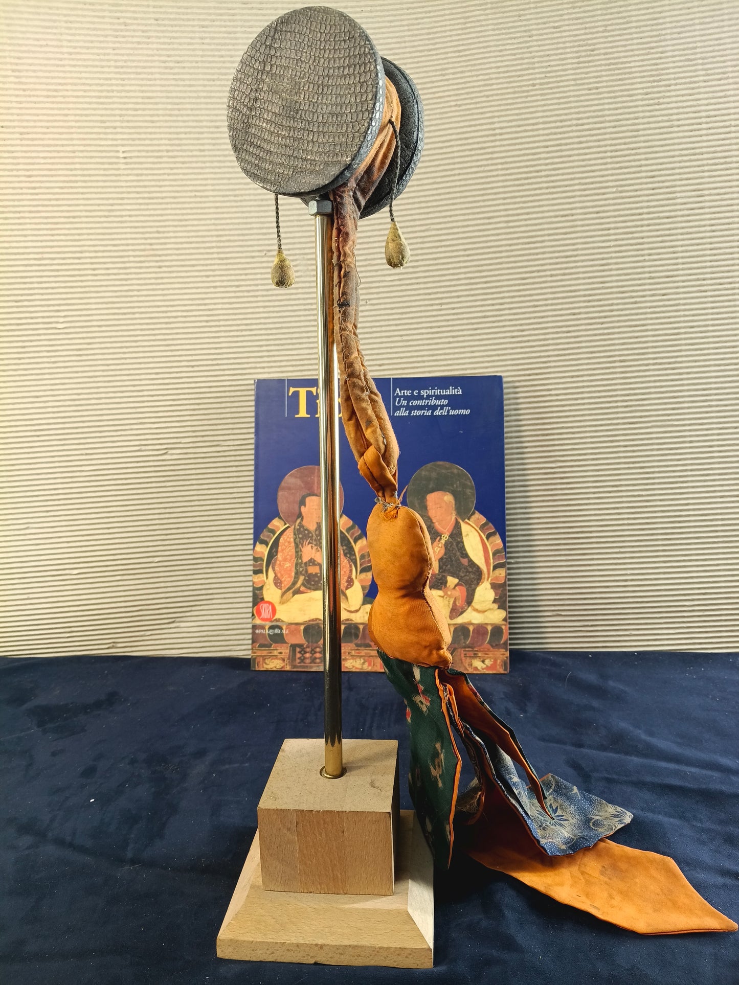 Tamburo Damaru - Tibet - metà del XX° secolo