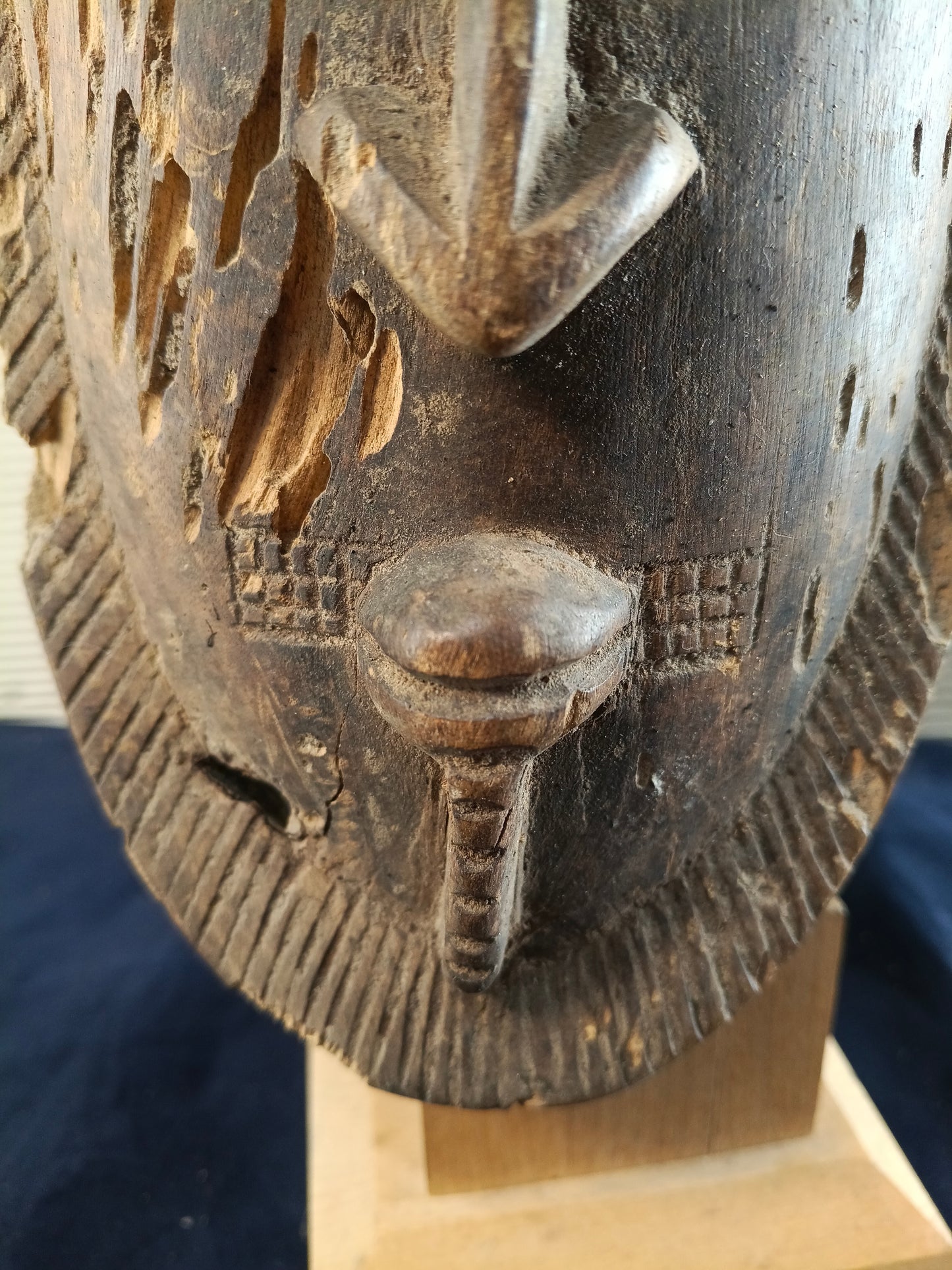 Maschera da cacciatore Dogon - Mali - Africa - prima 1960