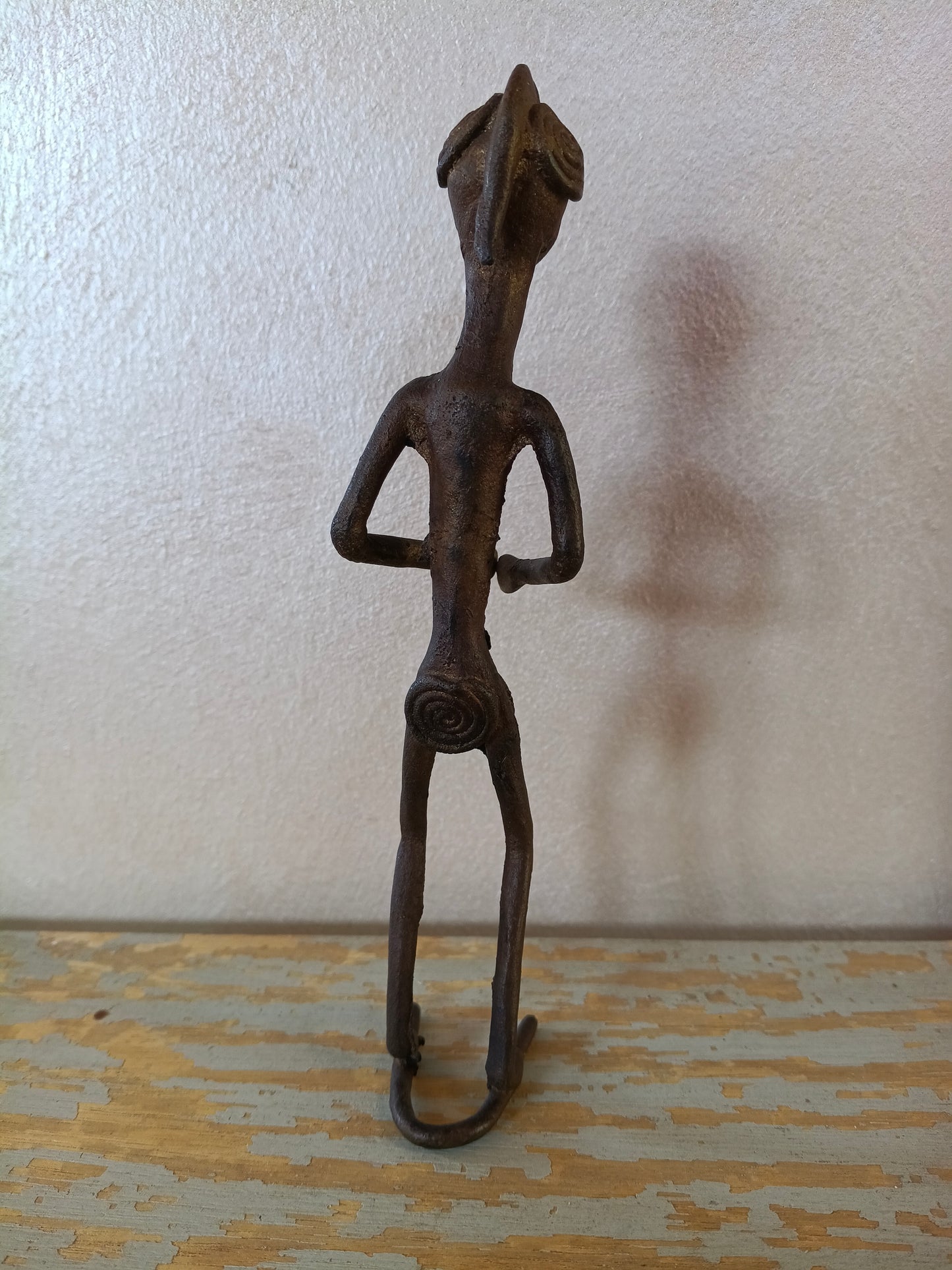 Figura femminile rituale in bronzo – Popolo Lobi – Burkina Faso - seconda metà del XX° secolo.