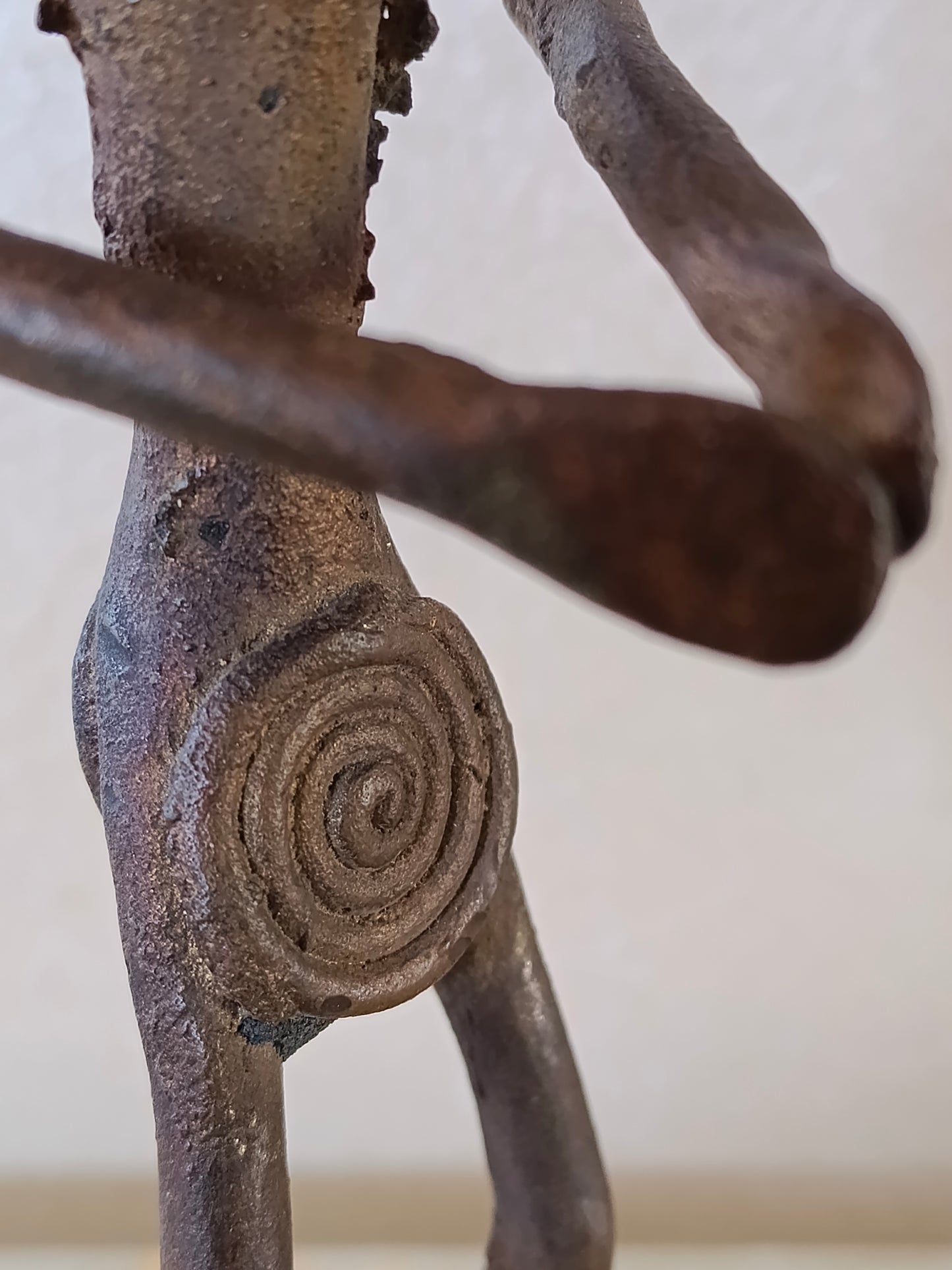 Figura femminile rituale in bronzo – Popolo Lobi – Burkina Faso - seconda metà del XX° secolo.
