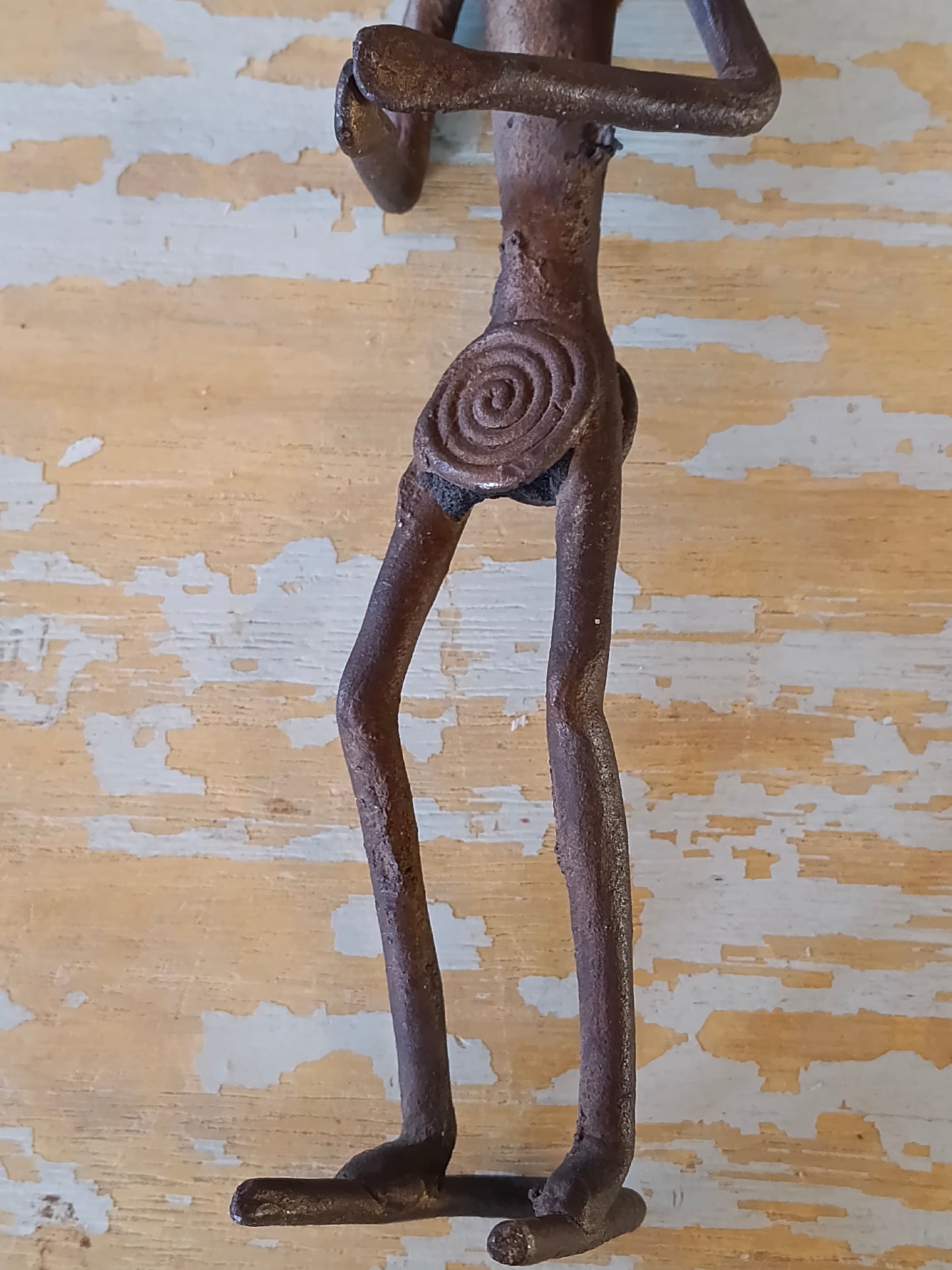 Figura femminile rituale in bronzo – Popolo Lobi – Burkina Faso - seconda metà del XX° secolo.