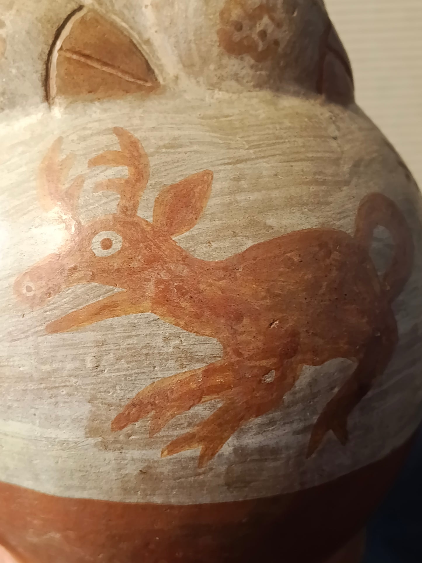 Copia vaso precolombiano zoomorfo - Stile Mochica - Perù - XX secolo