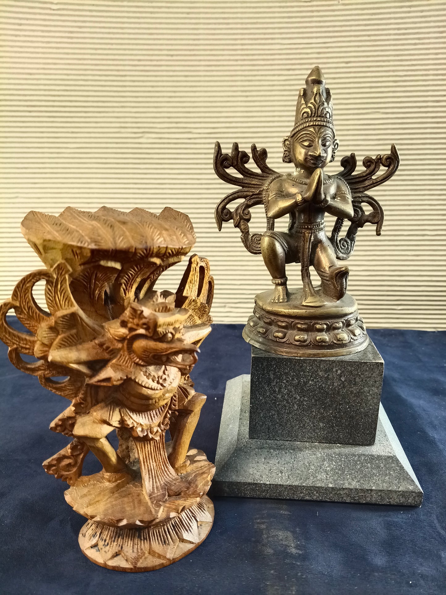 2 statuette Garuda - India - 1960-1970 / 1990-2000