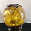 Antico timbro sigillo x ceralacca in lega Argento, Copale, Turchese - Tibet - 19° secolo