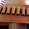 Oklahoma Leather Miami LT. - Colt Belt (2) - Leather, metal USA - Late 20th century