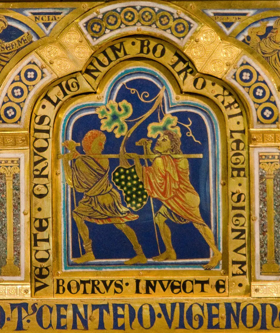 Copie d'un panneau de Nicolas de Verdun de la cathédrale de Klosterneuburg - Autriche