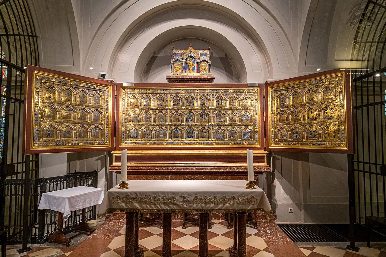 Copie d'un panneau de Nicolas de Verdun de la cathédrale de Klosterneuburg - Autriche