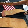 Oklahoma Leather Miami LT. - Colt Belt (2) - Leather, metal USA - Late 20th century