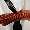 Oklahoma Leather Miami LT. - Colt Belt (2) - Leather, metal USA - Late 20th century