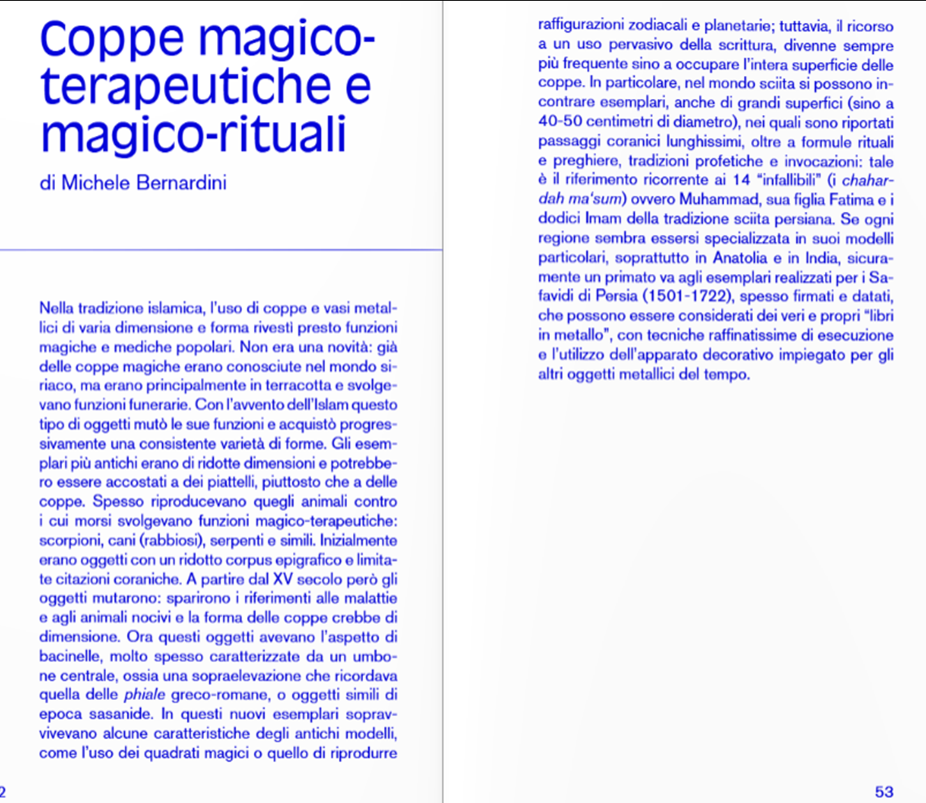 Rara coppa magico-terapeutica-rituale in ottone inciso - India - prima meta del XIX° secolo