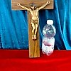 Crucifix d'autel itinérant, Italie - Seconde moitié du XXe siècle 