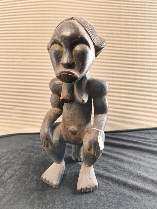 Figura femminile di reliquario Byeri Fang - Gabon - ultimo quarto del XX° secolo