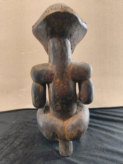Figura femminile di reliquario Byeri Fang - Gabon - ultimo quarto del XX° secolo