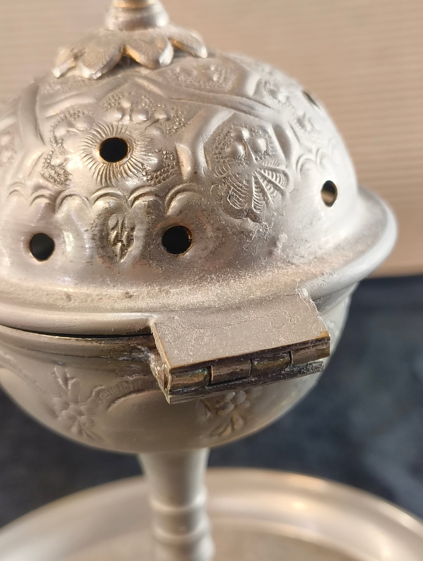 Thurible with saucer - Rome - mid 19th century