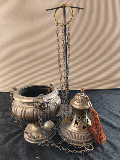 Chain thurible - Italy - mid 19th century